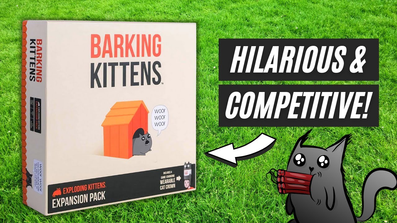 Barking Kittens: Exploding Kittens Expansion Pack REVIEW