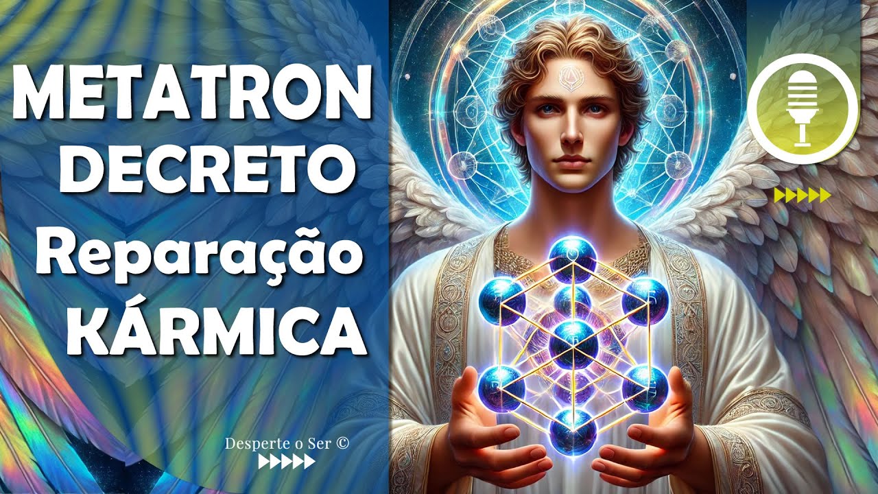 🌀 Metatron: Reparação Kármica, Cura Profunda e Retorno ao Lar Cósmico | Reiki e Raio Platina
