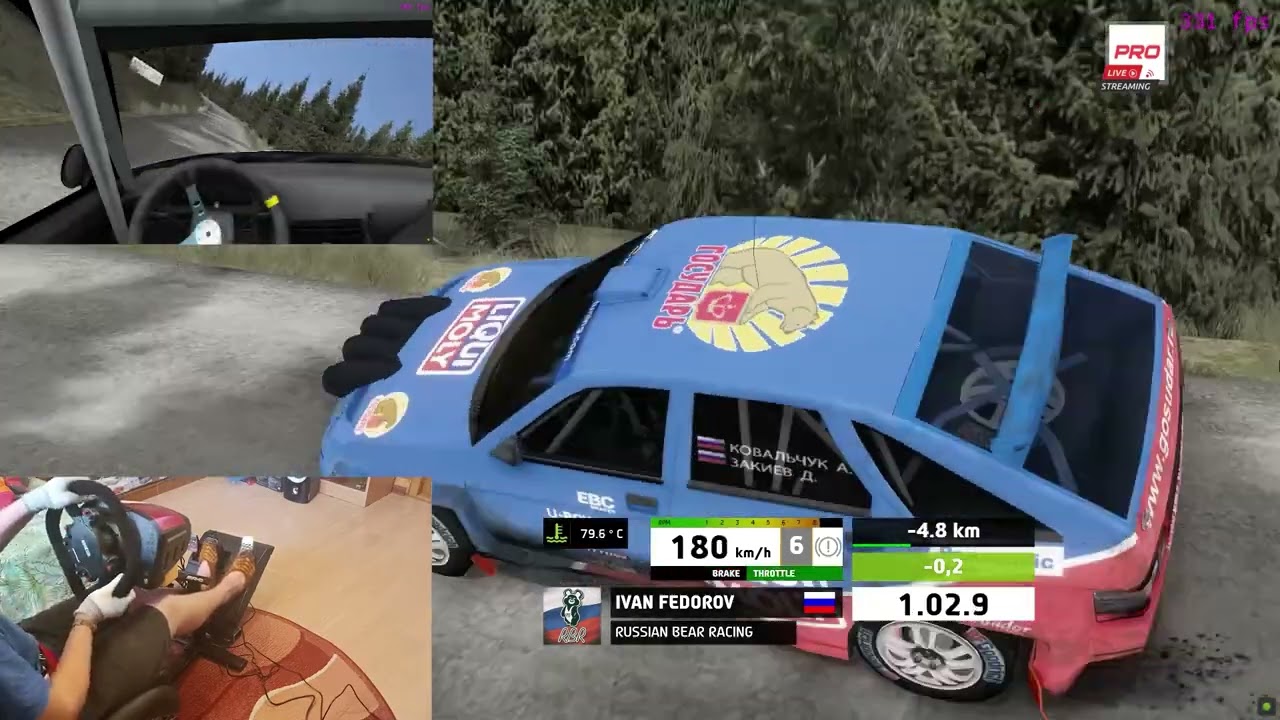 Richard Burns Rally Pro. Первый, рекордный, дебютный HotLap на 