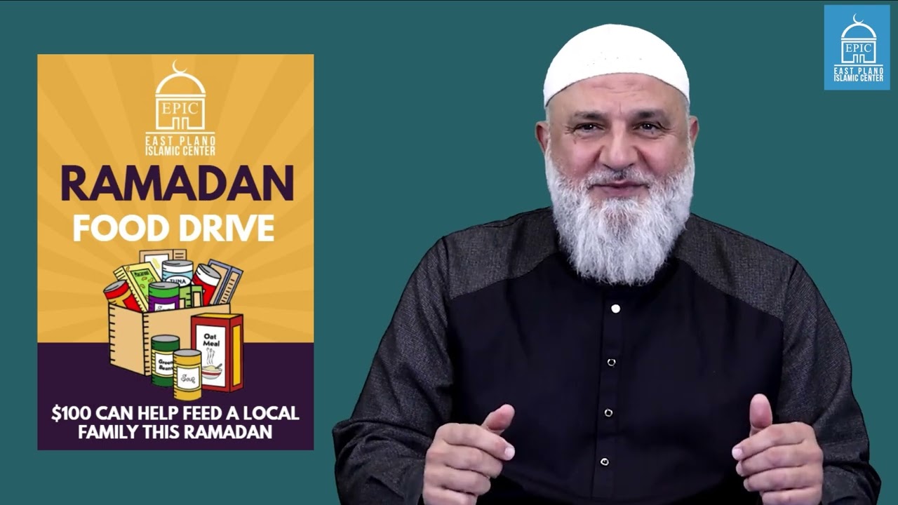 Ramadan Food Drive | Ustadh Mohamad Baajour