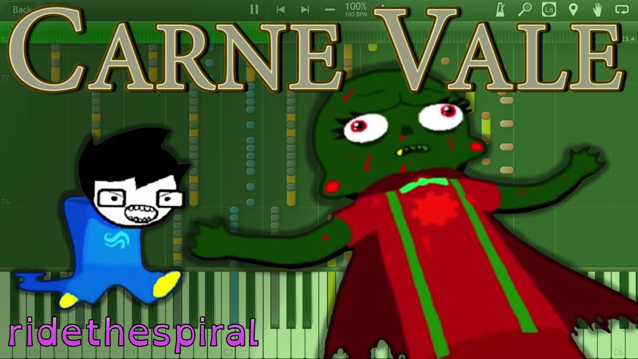 Homestuck: Carne Vale ([S] GAME OVER.) - Synthesia [MIDI]