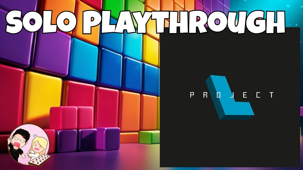 Project L (2nd Edition) Solo Playthrough | Boardcubator Games