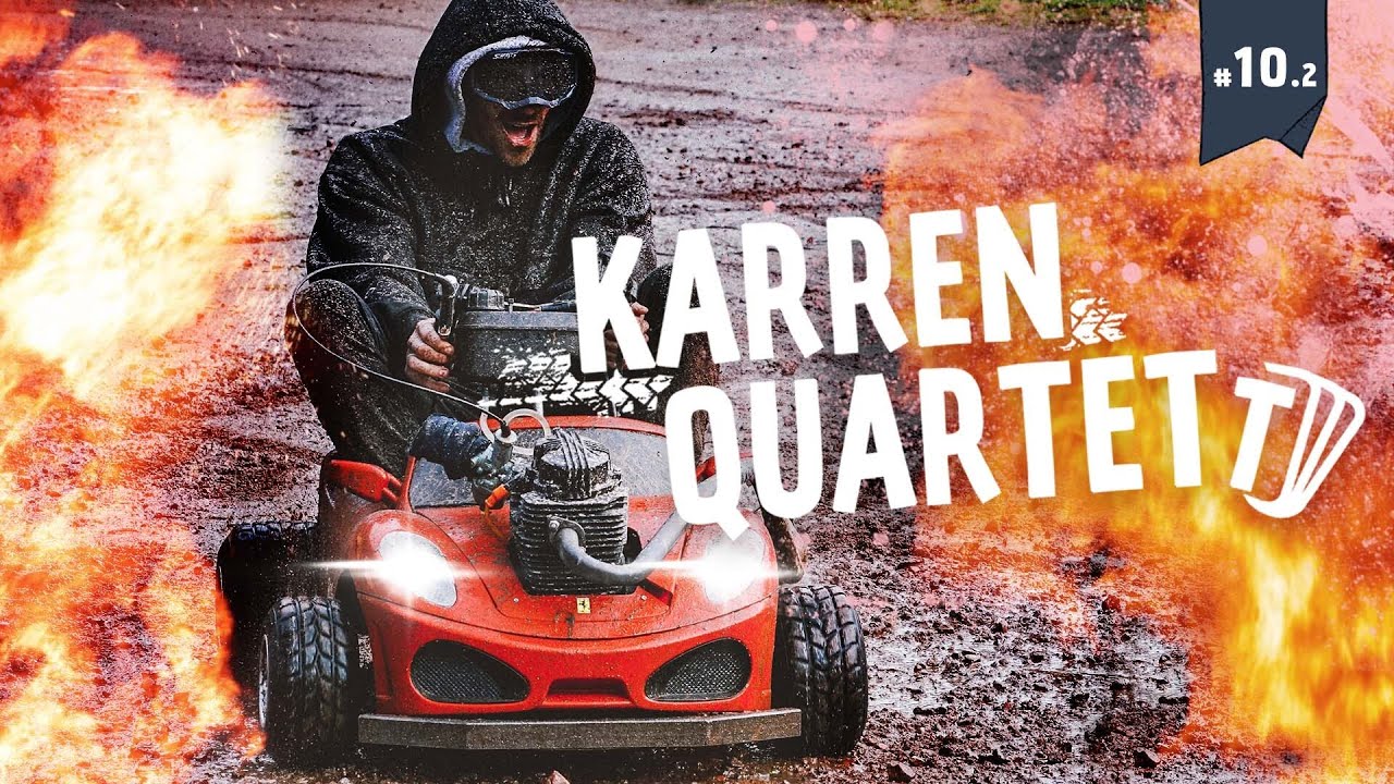 Karren Quartett 10.2 – Ferrari und Fynn schrottet Karre | Kliemannsland