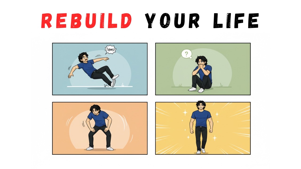How to Rebuild Yourself When Everything Falls Apart | A Step-by-Step Guide to Starting Over Stronger