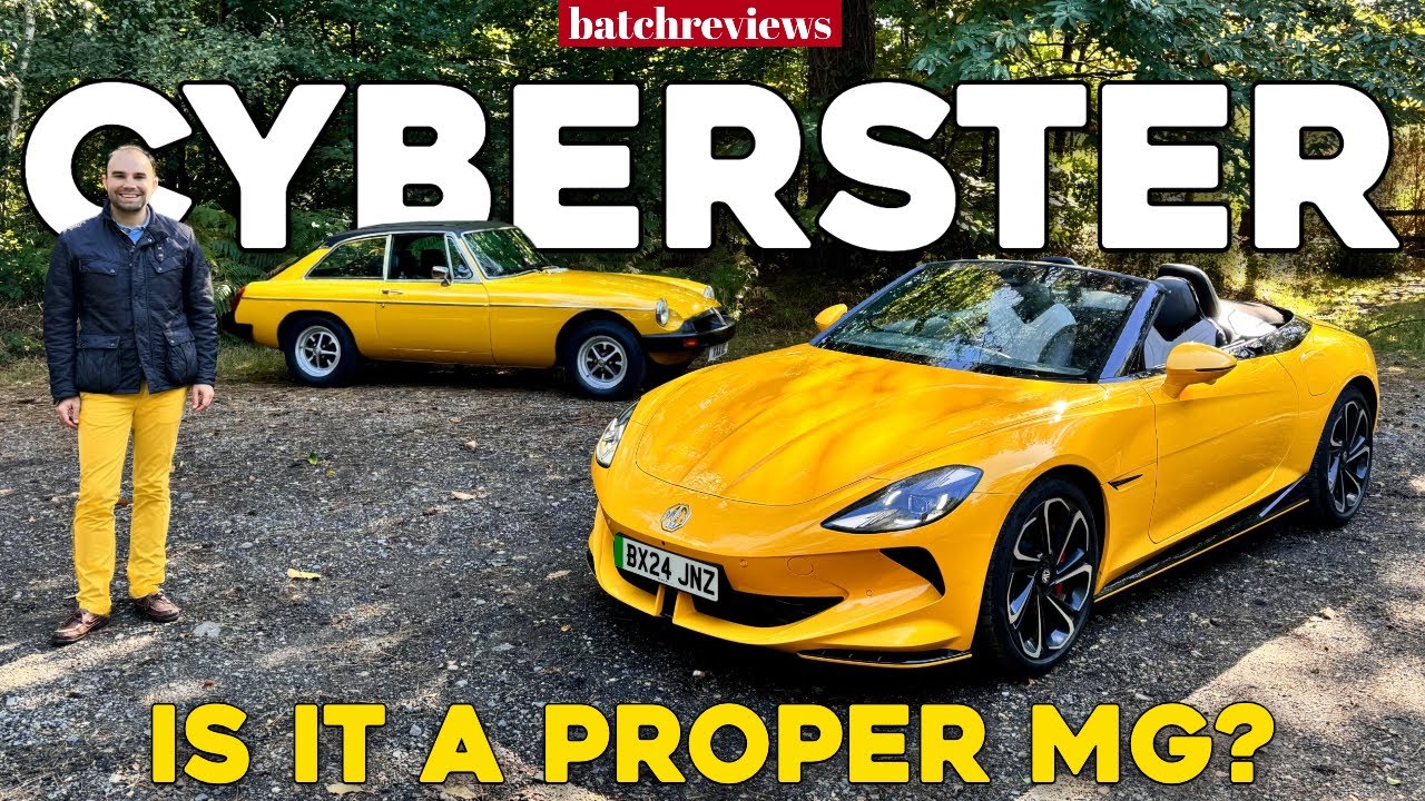 MG Cyberster IN-DEPTH review – Is it a proper MG? | batchreviews (James Batchelor)