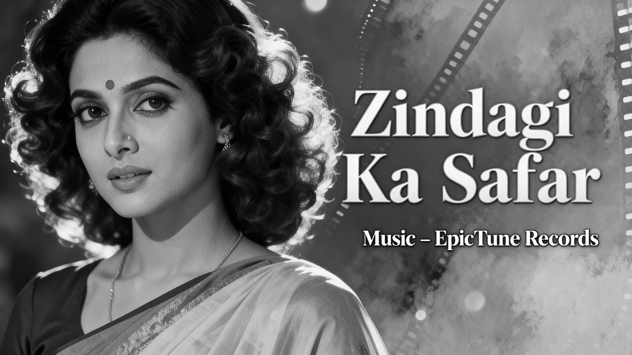 Zindagi Ka Safar | Old Hindi Romantic Song | Heart Touching 60s-70s Vibe Love Song