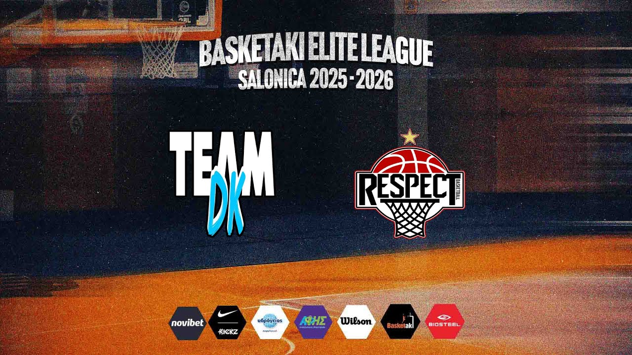 Basketaki Salonica Elite - Team DK Vs Respect (14/1/2026)