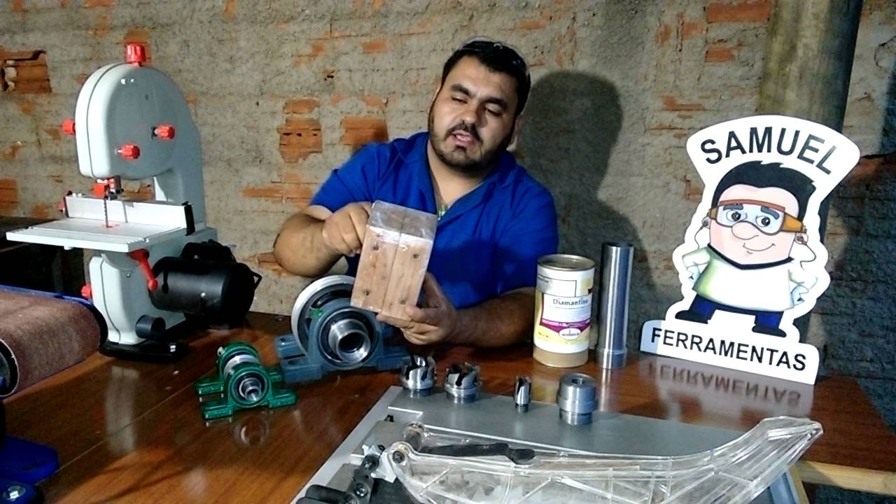 Trefiladeira de 40mm com adaptador para 3/4