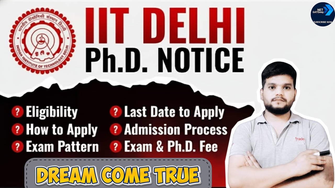 🔥 IIT Delhi PhD Admission 2025 | Complete Guide + How to Apply Online Step by Step