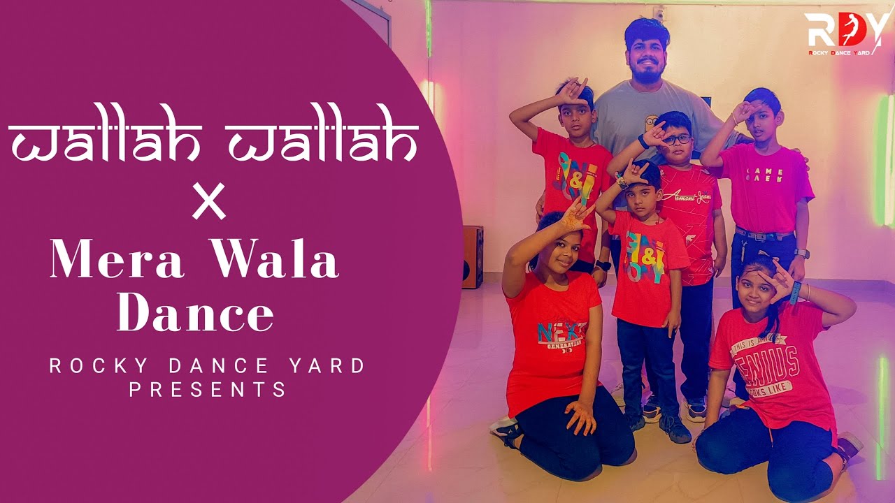 Wallah Wallah  X Mera Wala Dance||Kidsspecial||RockyDanceChoreography||#wallahwallah#merawaladance