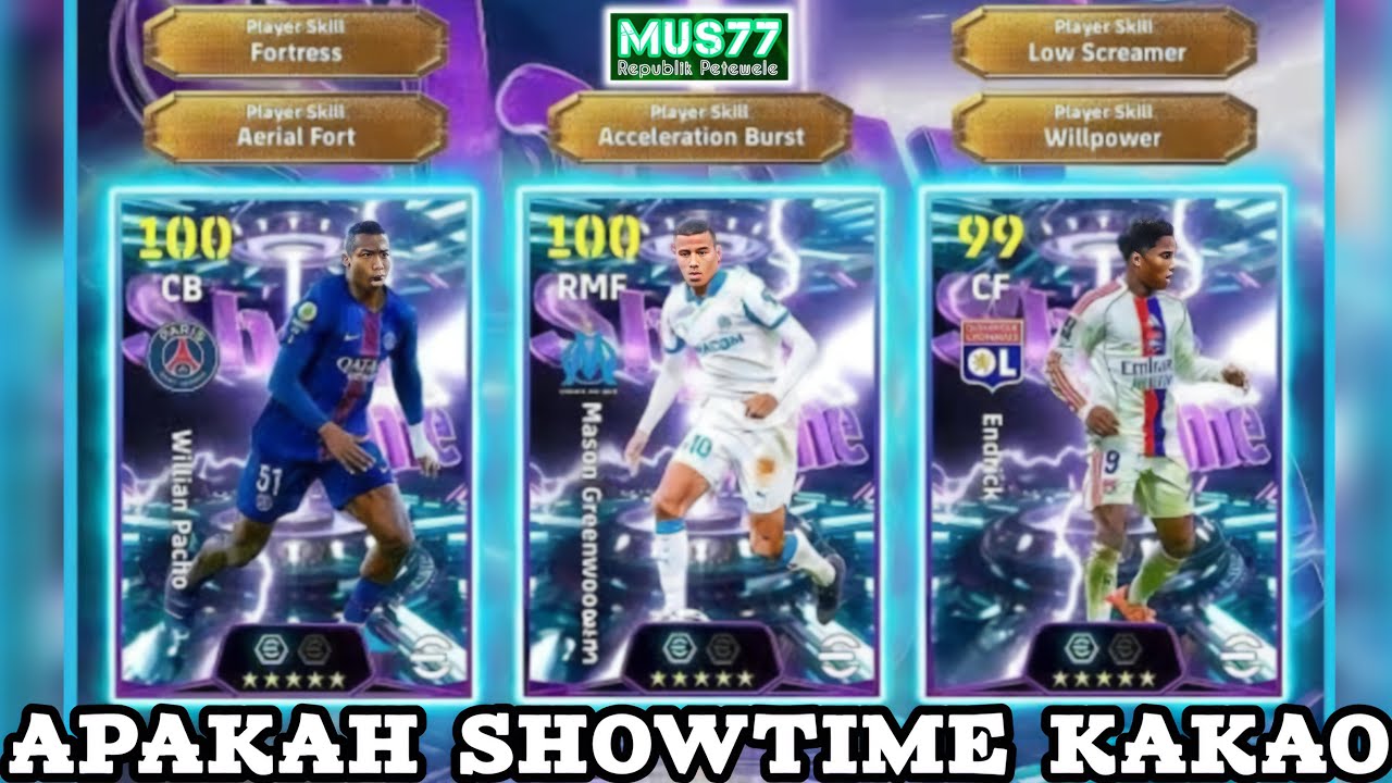SHOWTIME KAKAO⁉️ ADA GREENWOOD DAN ENDRIK TERGEGE eFootball 2026