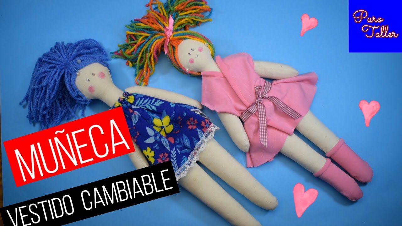 Cómo hacer una muñeca de trapo fácil