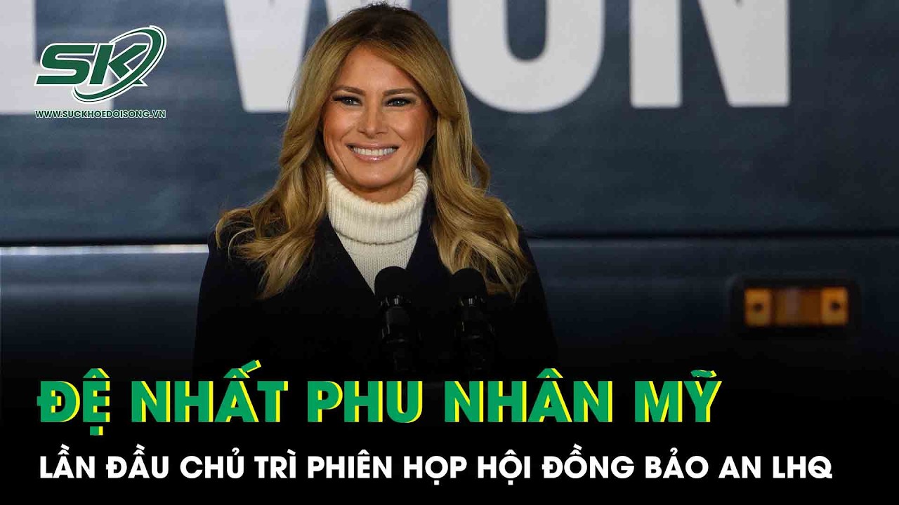 Đệ nhất phu nhân Mỹ lần đầu tiên chủ trì phiên họp của Hội đồng Bảo an LHQ