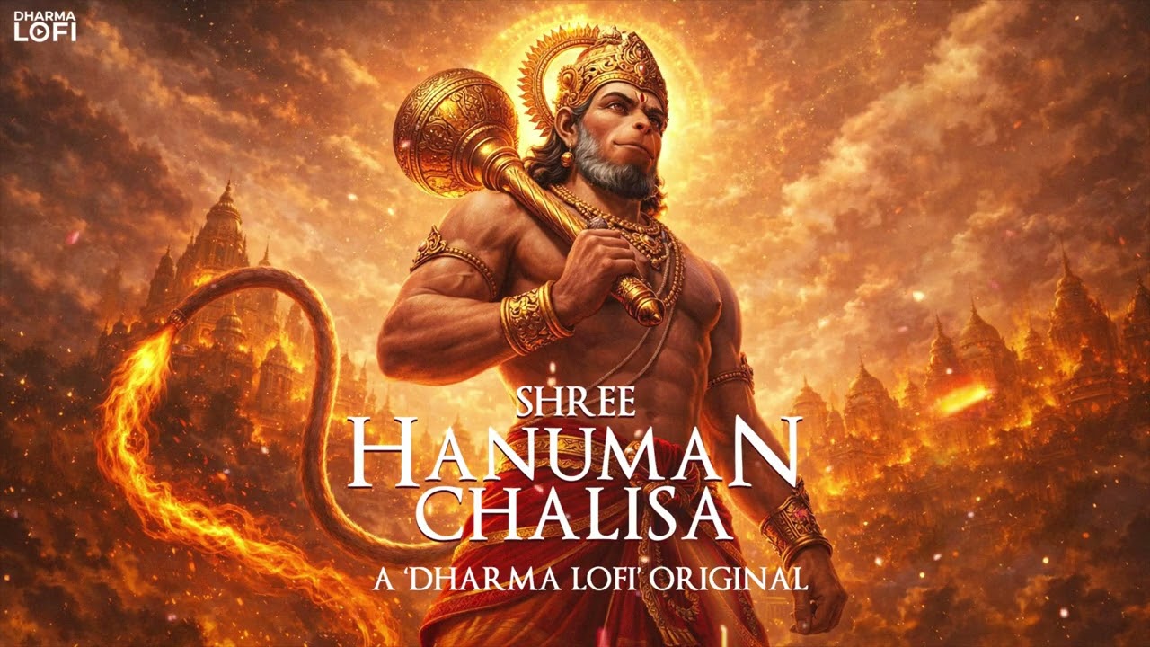 Shree Hanuman Chalisa (Full Version) 🚩 | Powerful LoFi for Strength & Protection