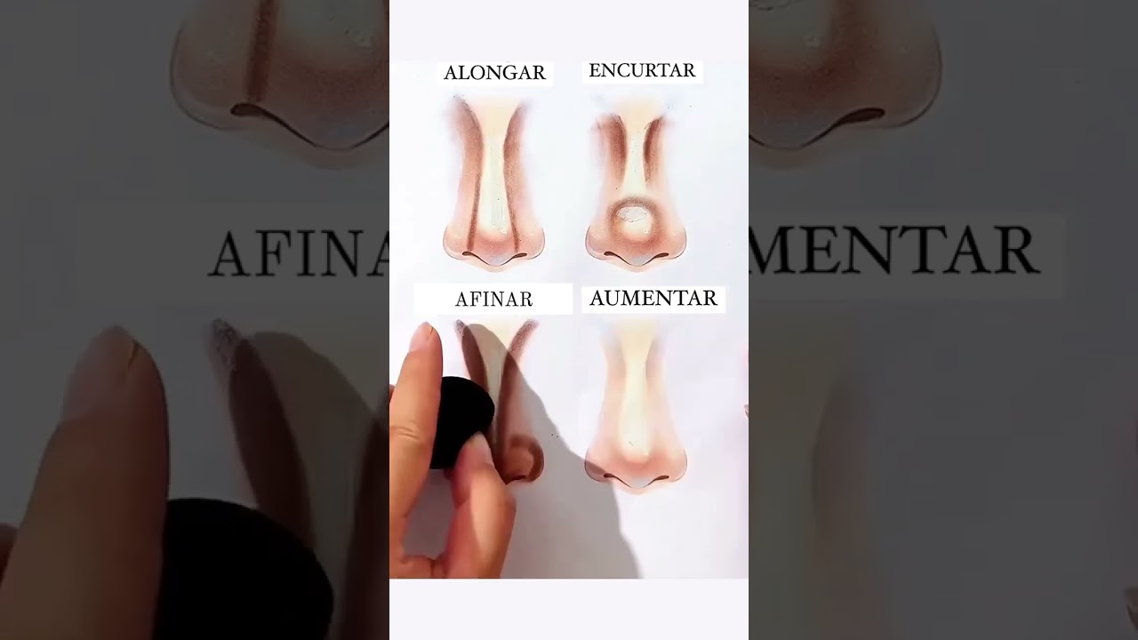 AfinarXAumentar   Transformação do Nariz