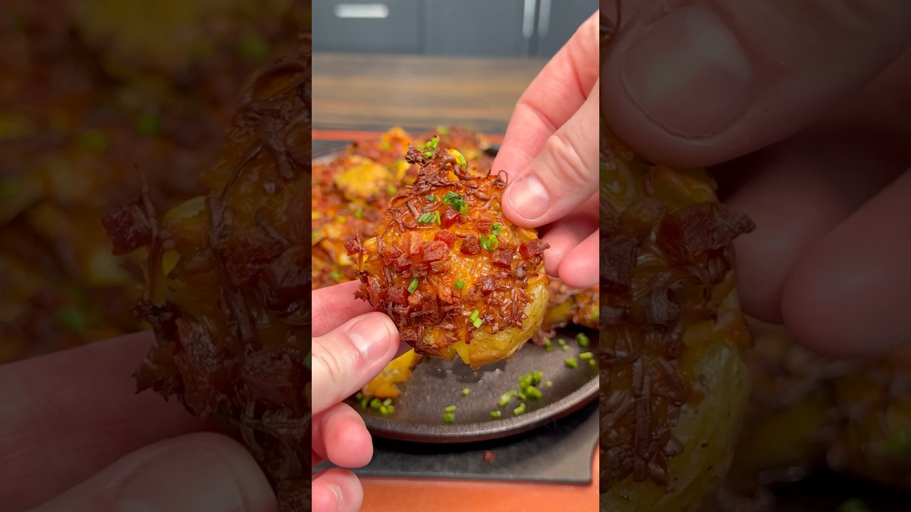 Loaded Smashed Potatoes
