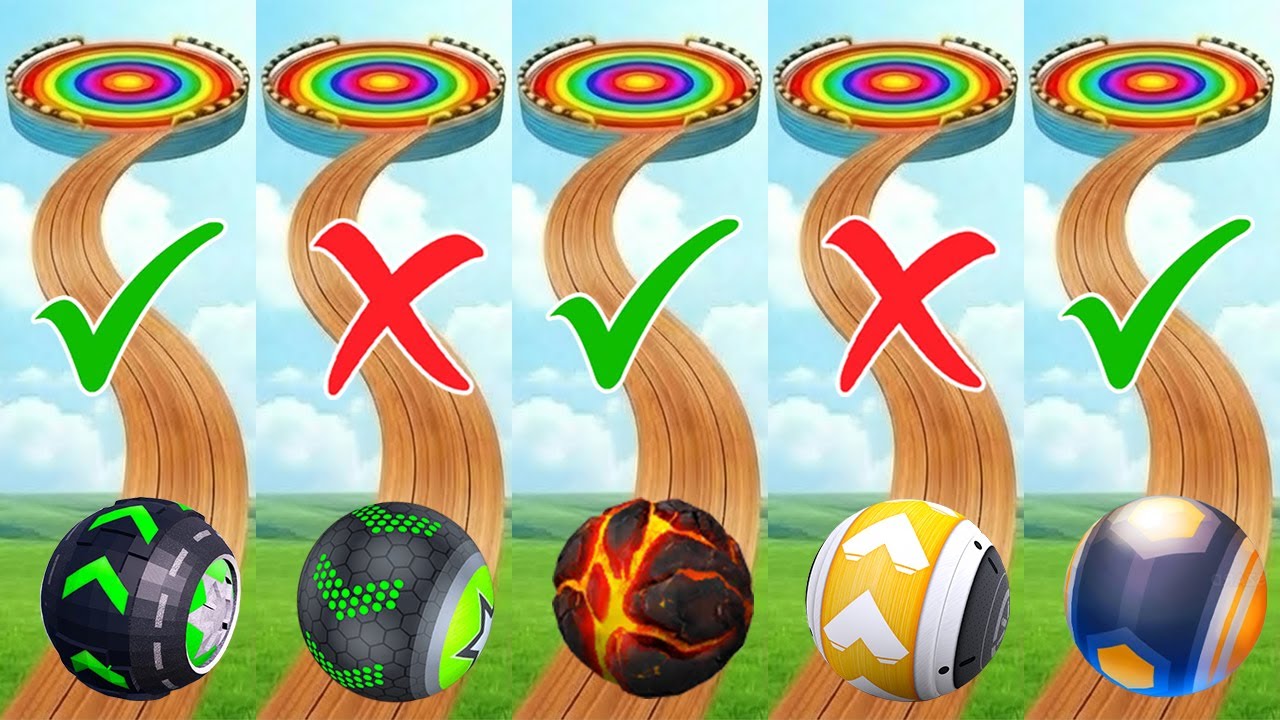 🛑 Going Balls VS GyroSphere Trials VS Rollance Balls-Ultimate 3D Ball Games Speedrun Walkthrough!⚡️🔥