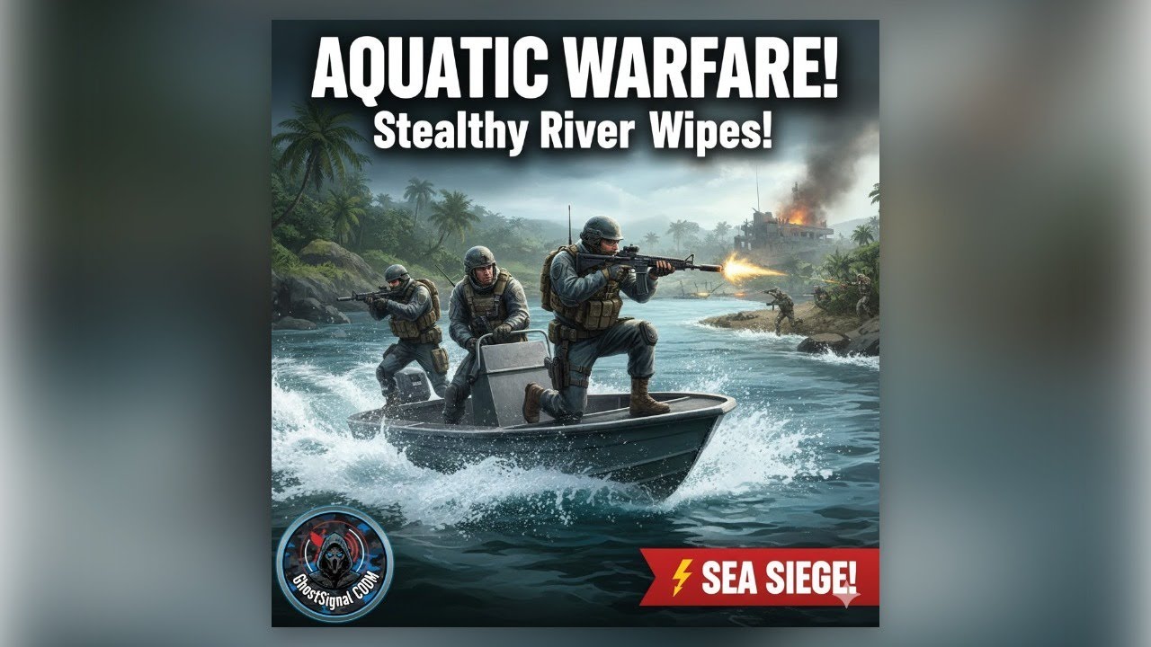 SEA SIEGE! 🔫 High Intensity Battles on the Water (GhostSignal CODM)