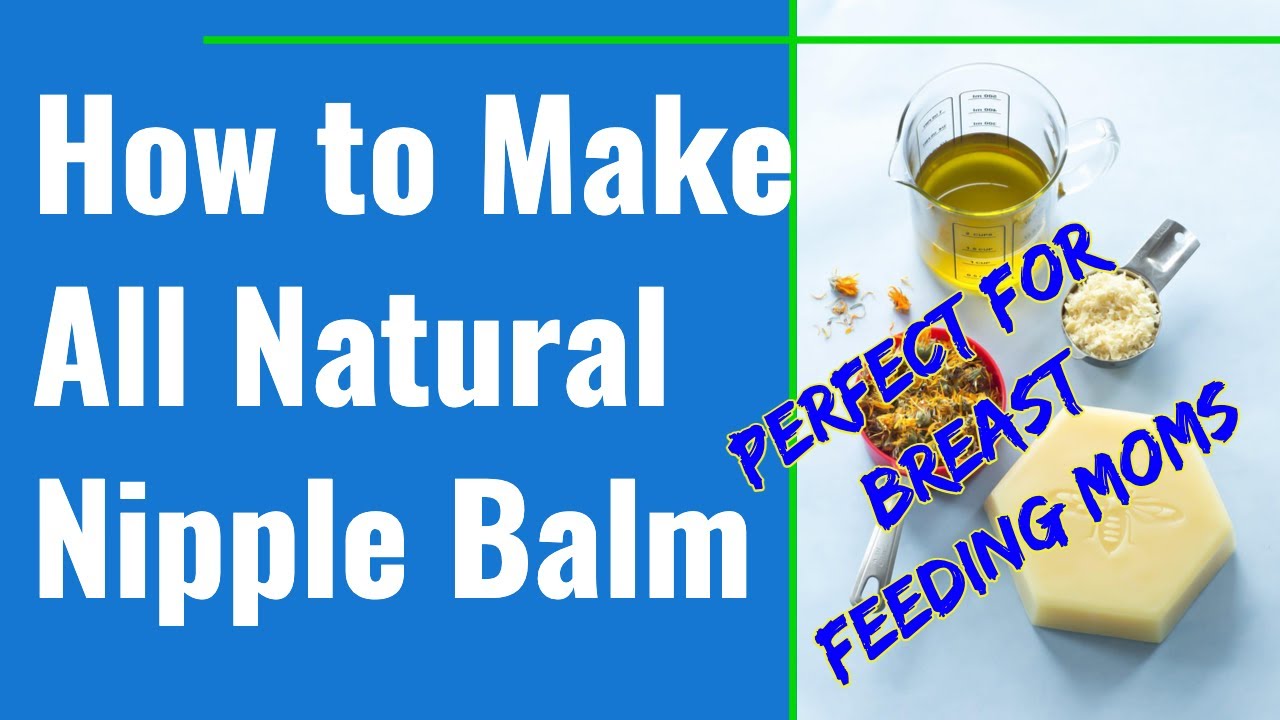 How to Make All Natural Nipple Balm (No Beeswax or Honey)