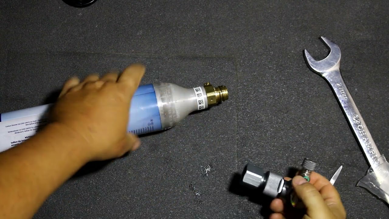 Sodastream adapter használat.