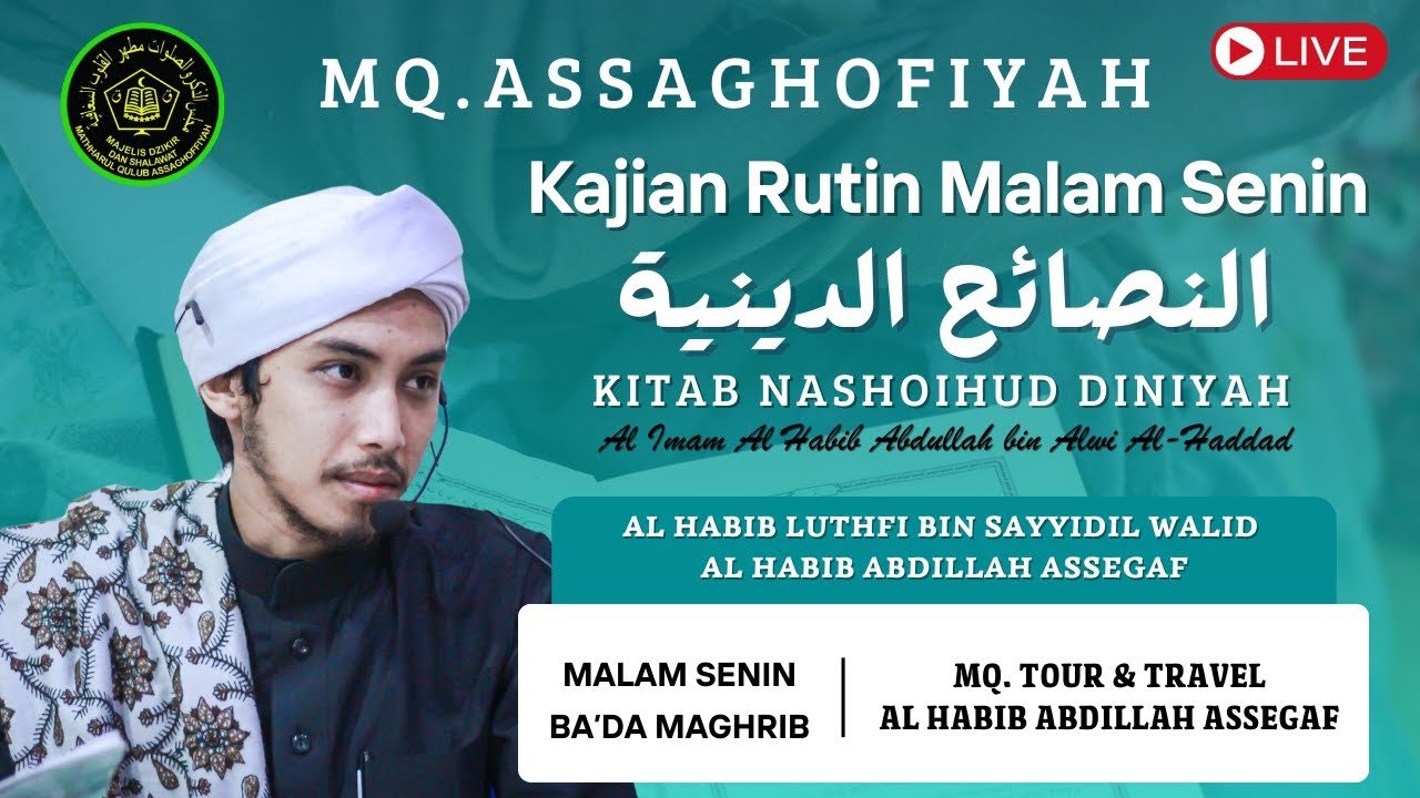 🔴 LIVE | Rutinan Malam Senin | Kajian Kitab NASHOIHUD DINIYAH ( UNTUK UMUM ) | LAGADAR - DIMENSI