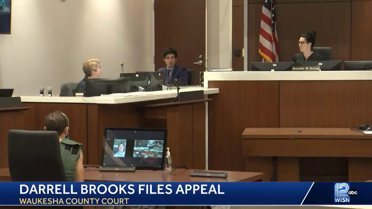 LIVE: DARRELL BROOKS FILES APPEAL