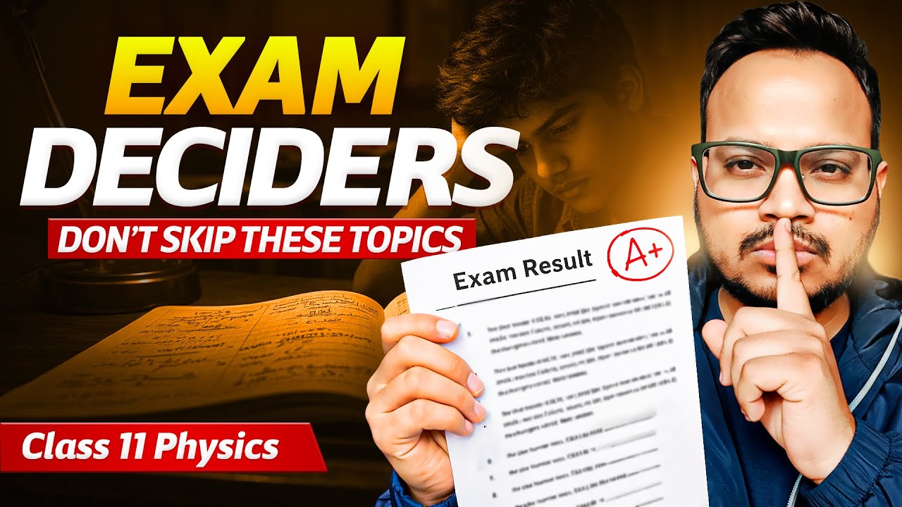 Most Important Derivations from Each Chapter 🔥 | Class 11 Physics Final Exams 2026 🔥📘