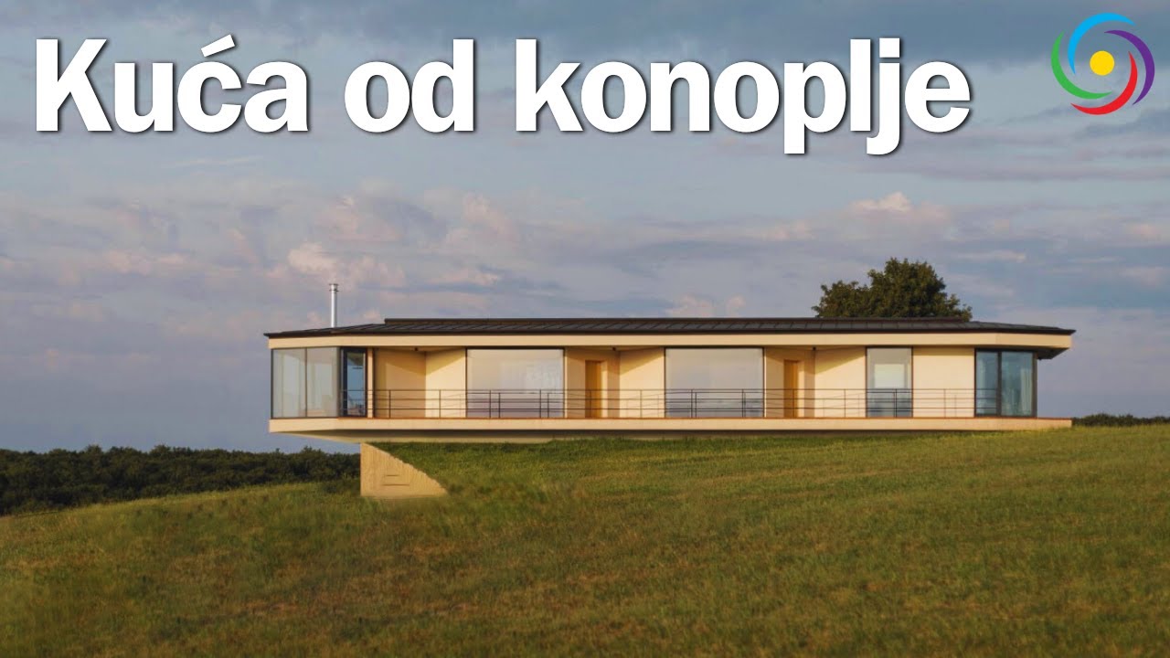 PRVA KUĆA OD KONOPLJE U SRBIJI - Biznis priče i zarada - Arhitektura i poljoprivreda - Predrag