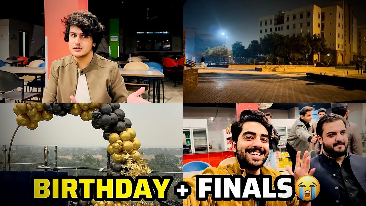 From Final Exam to Birthday Plans 🎉 | COMSATS Islamabad University Life Vlog