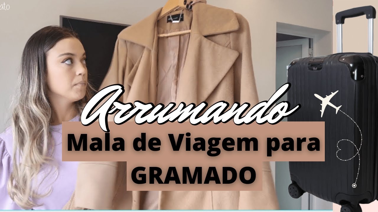 Arrumando Mala de Viagem para GRAMADO | Como Organizar Mala de Viagem para Gramado |
