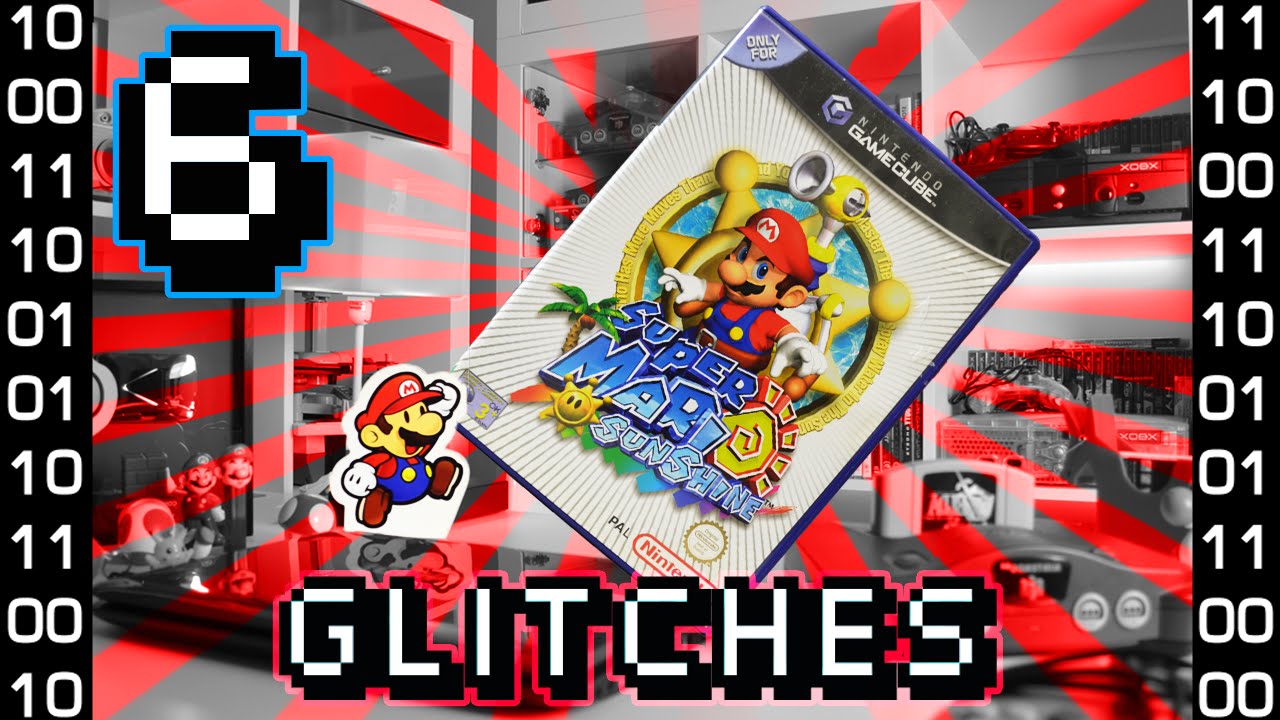 6 Super Mario Sunshine Glitches - Cartridge Tilting and Glitches