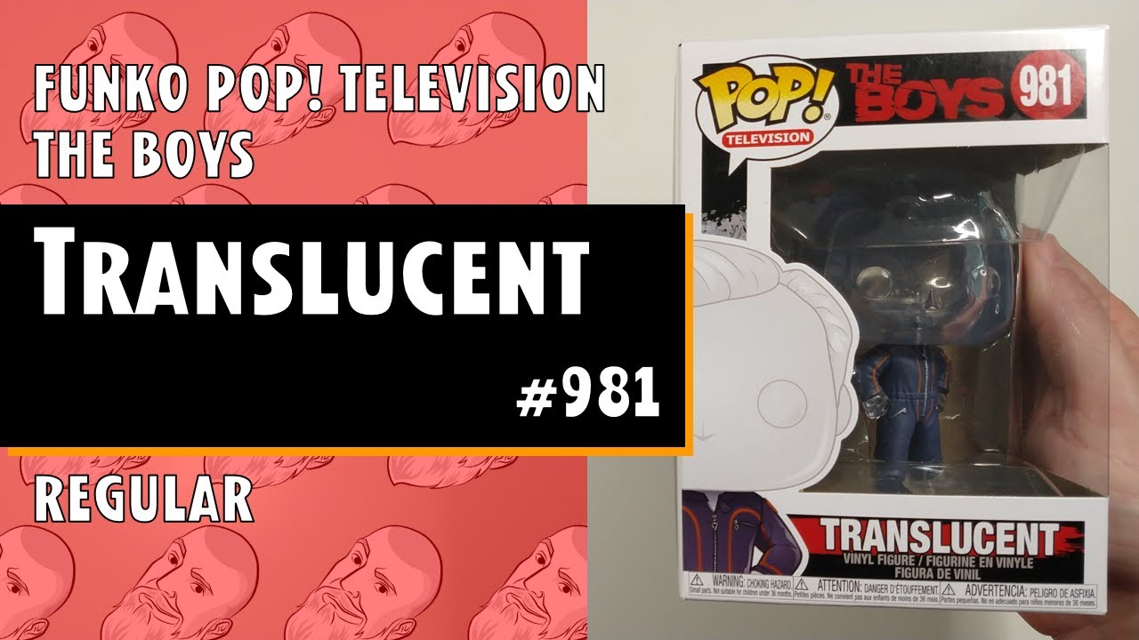 Funko Pop Television - The Boys - Translucent - 981 // Just One Pop Showcase