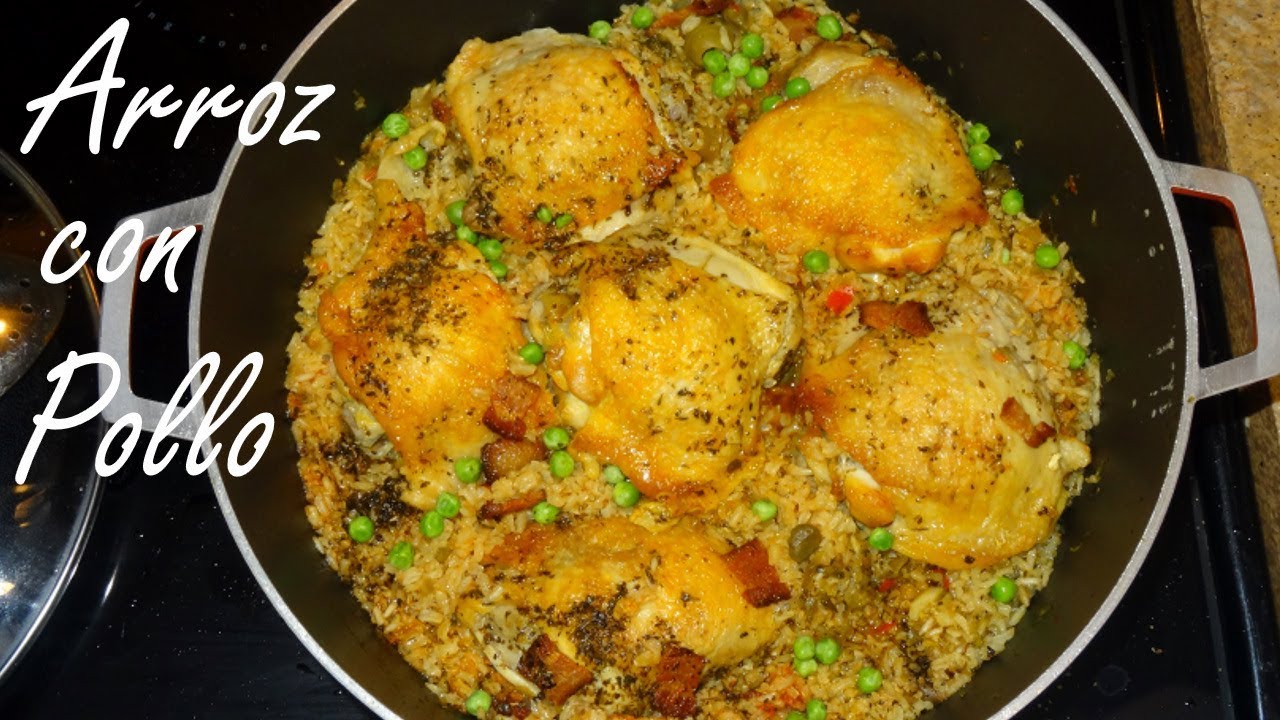Арроз кон Полло — пуэрториканская курица с рисом