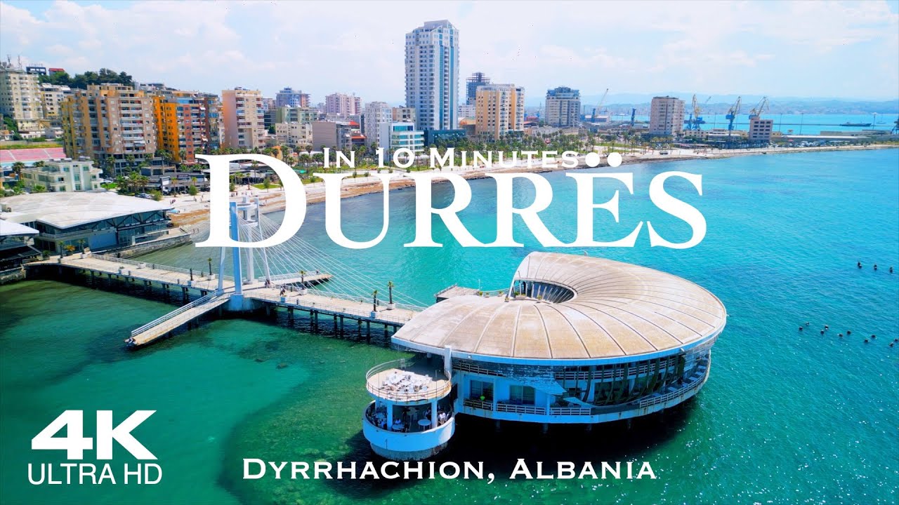 Durrës 🇦🇱 Durres Drone Aerial 4K | Albania Shqipëria #durrës #durres