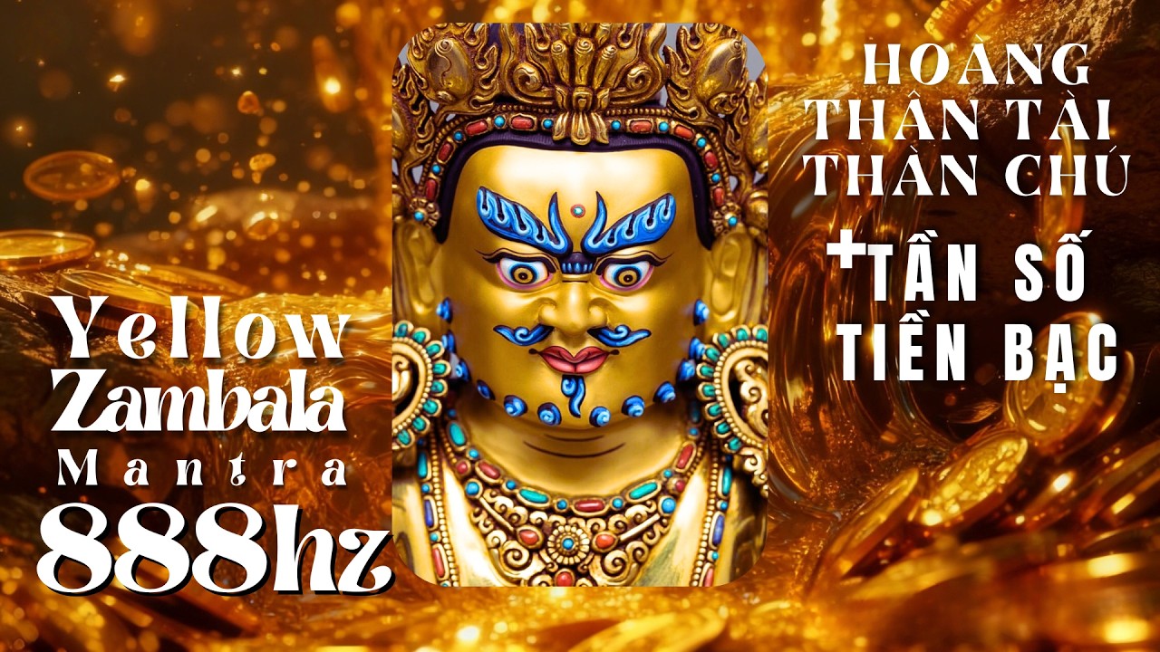 POWERFUL🙏 Yellow Dzambhala Mantra with 888Hz Frequency | Attract Wealth, Prosperity & Money Flow NOW