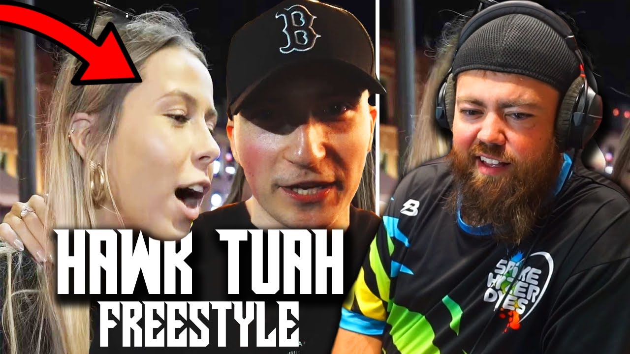 THIS GIRL IS EVERYWHERE | RAPPER REACTS to Token - Hawk Tuah Freestyle