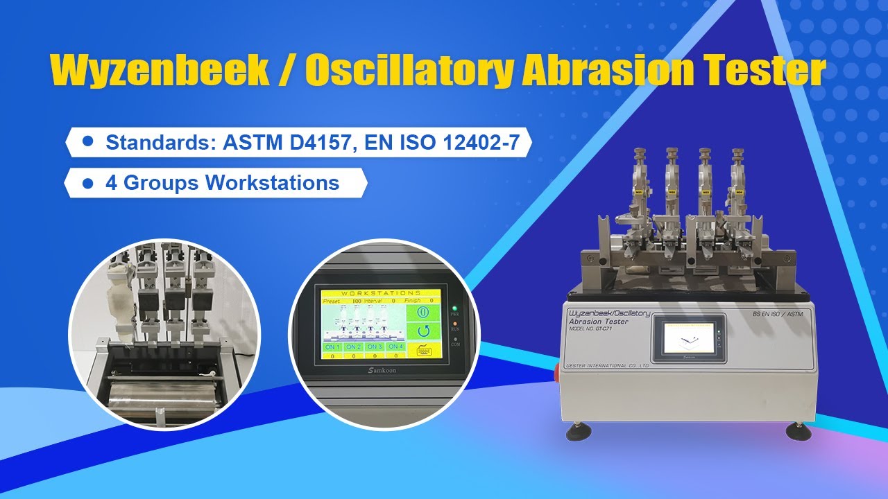 Wyzenbeek or Oscillatory Abrasion Tester GT-C71
