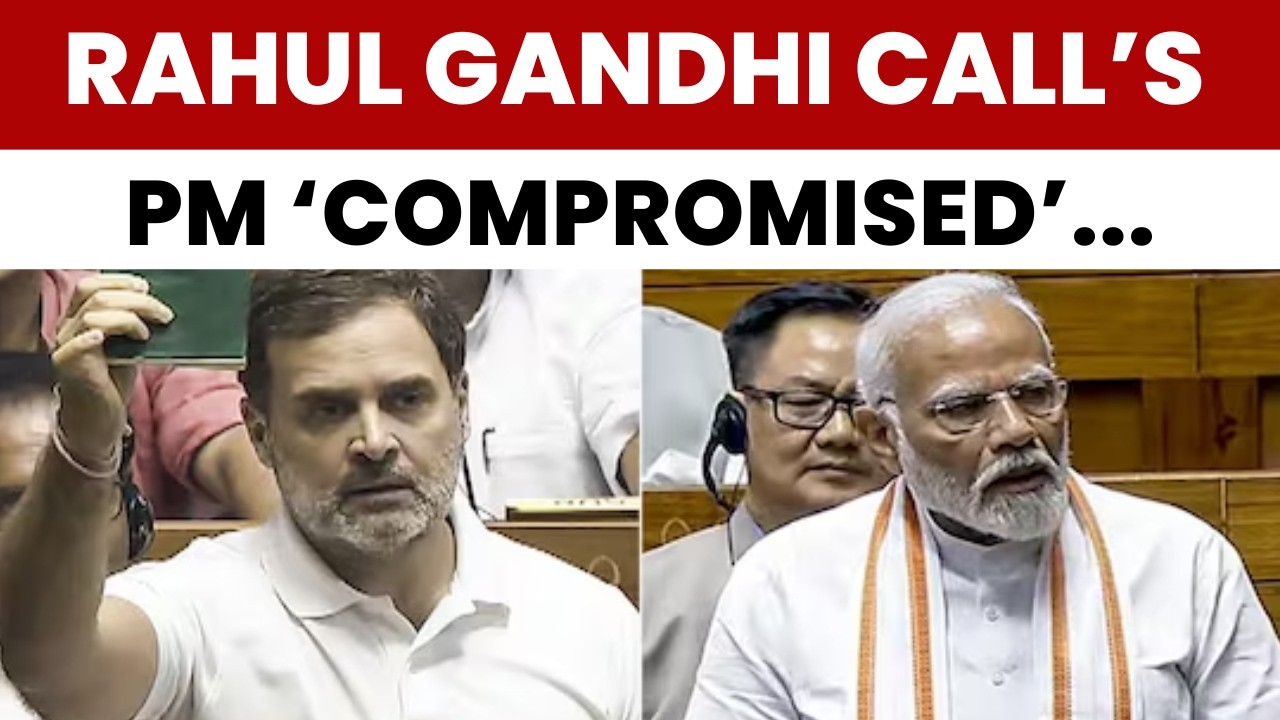 Rahul Gandhi Calls PM Modi 'Compromised Individual' Over India's Foreign Policy | Rahul Gandhi News