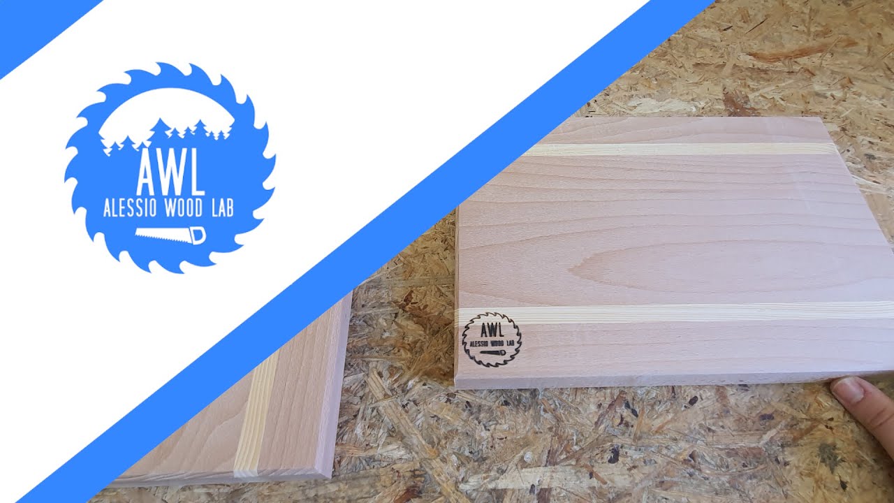 Due semplici Regali (Taglieri) Fai Da Te - DIY Cutting boards