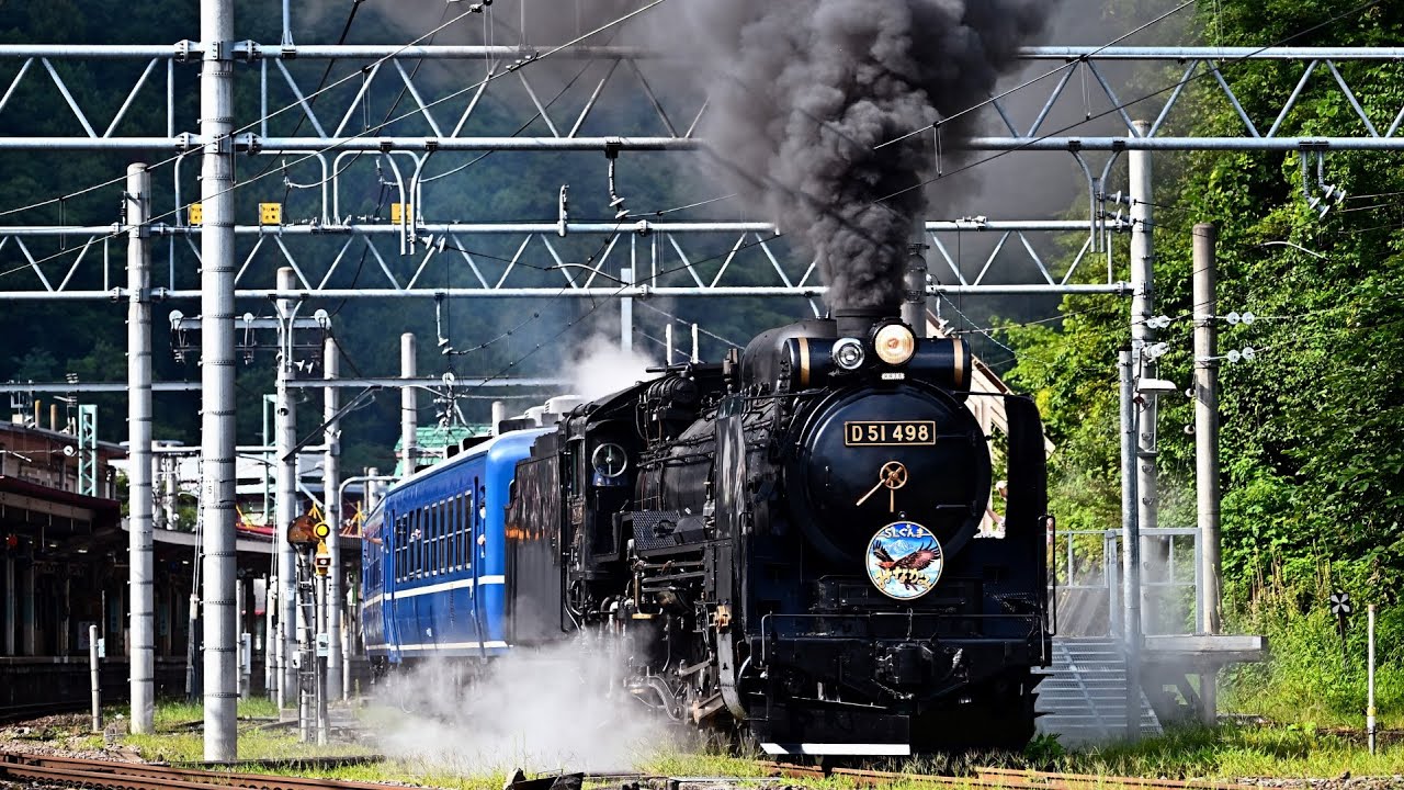 【D51 498】臨時快速SLぐんまみなかみ号【12系客車】JNR Class D51 20220821