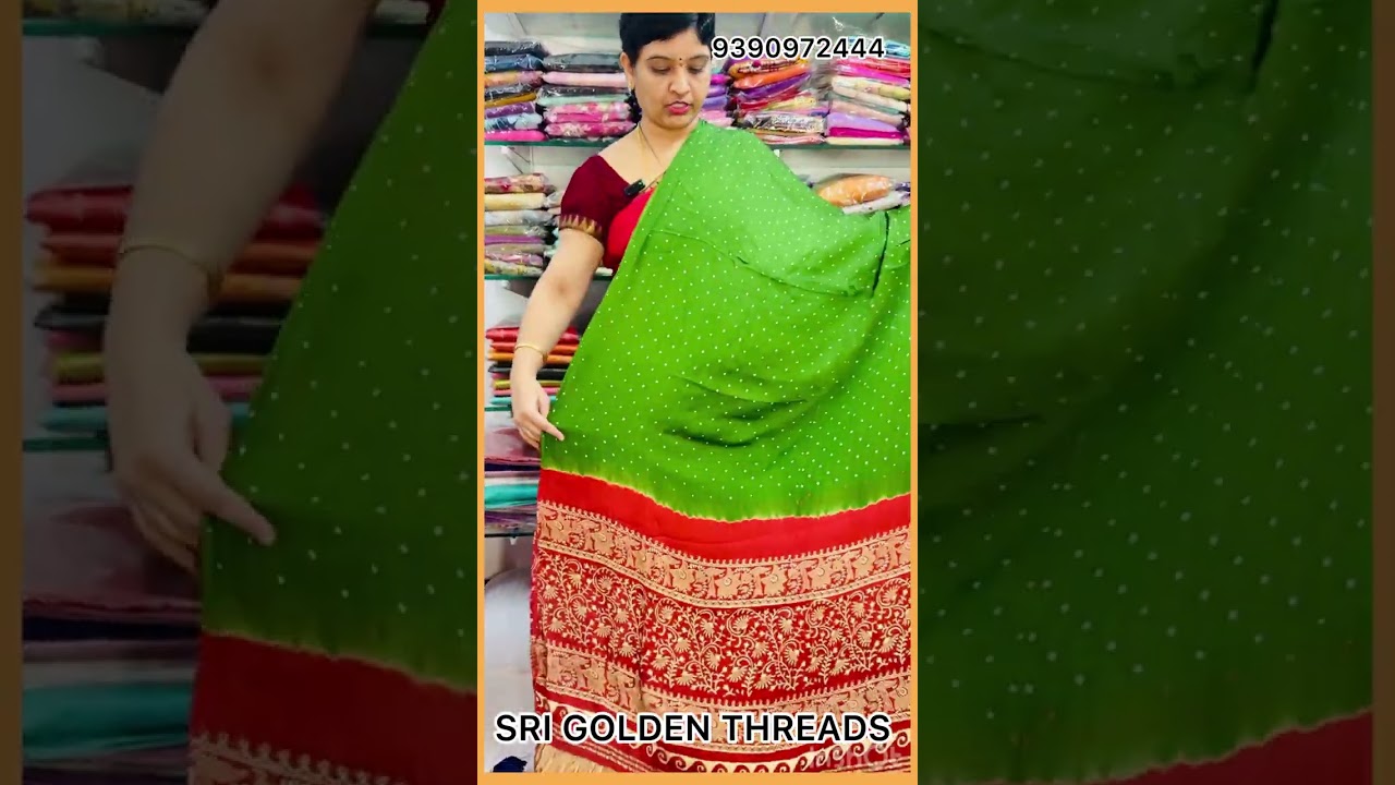 Bhandhini Gajji Silk Duppattas