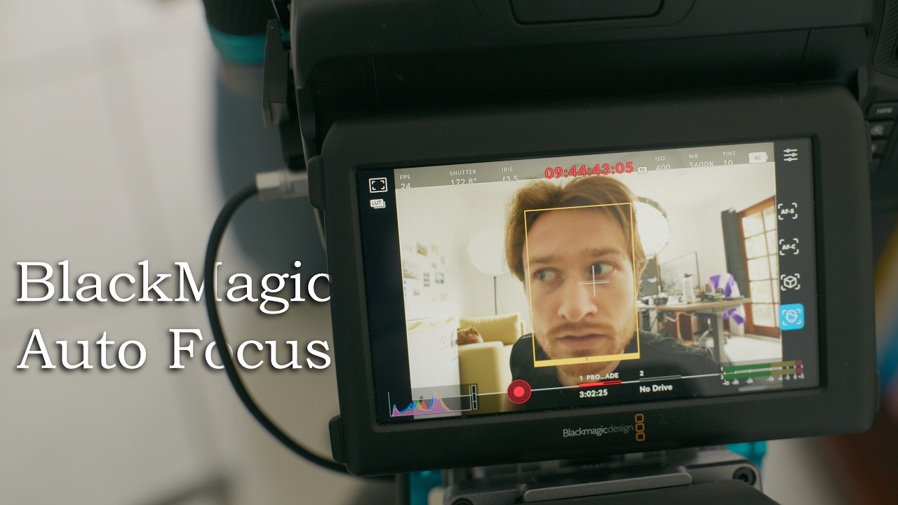Blackmagic Auto Focus Tested (Cinema camera 6k Full Frame)