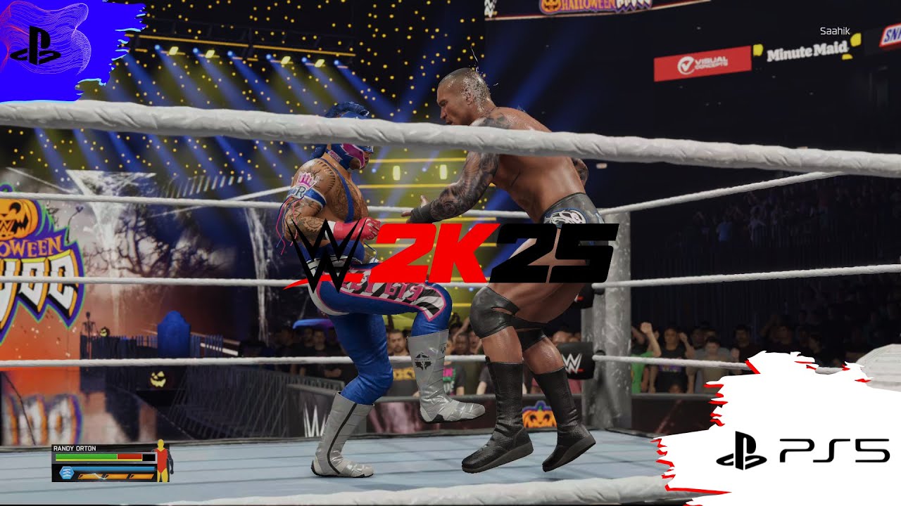 Epic Viper vs Luchador Showdown: Randy Orton vs Rey Mysterio | #wwe2k25 #ps5  Full Match Chaos