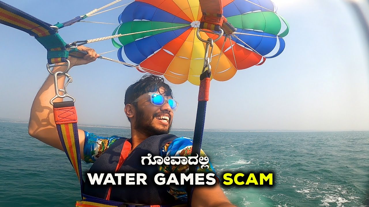 Water Games Scam at Baga beach Goa | Scams in Goa | Goa Vlog in Kannada