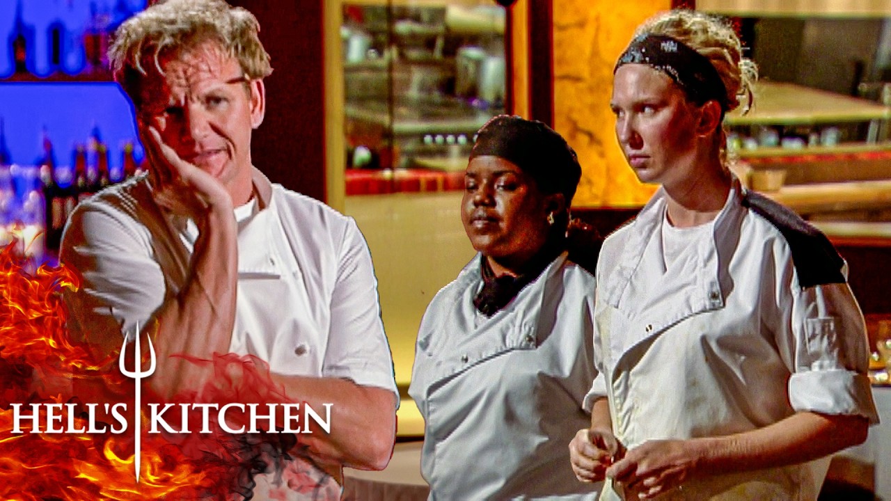 Jen and Corey Face Each Other in a Tense Elimination Ceremony | Hell's Kitchen