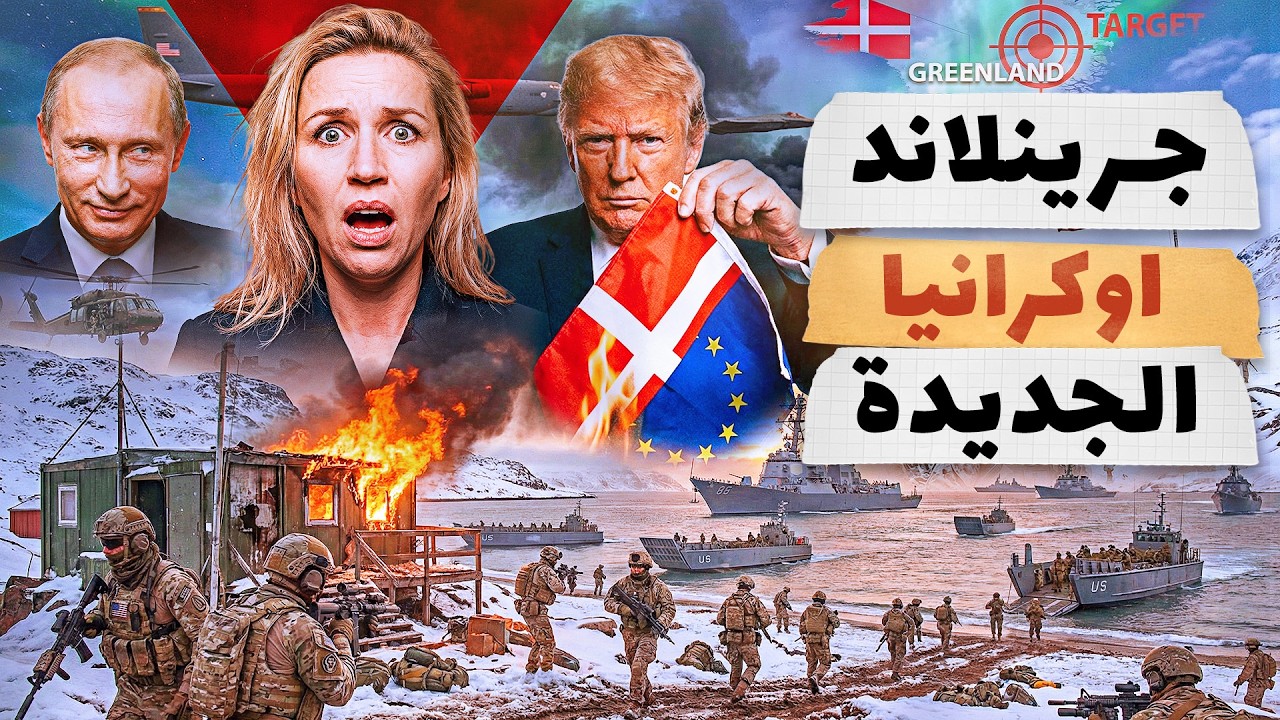 ترامب وبوتين يهددان اوروبا .. وغرينلاند توجه ضربة قوية لترامب | فما هي !!