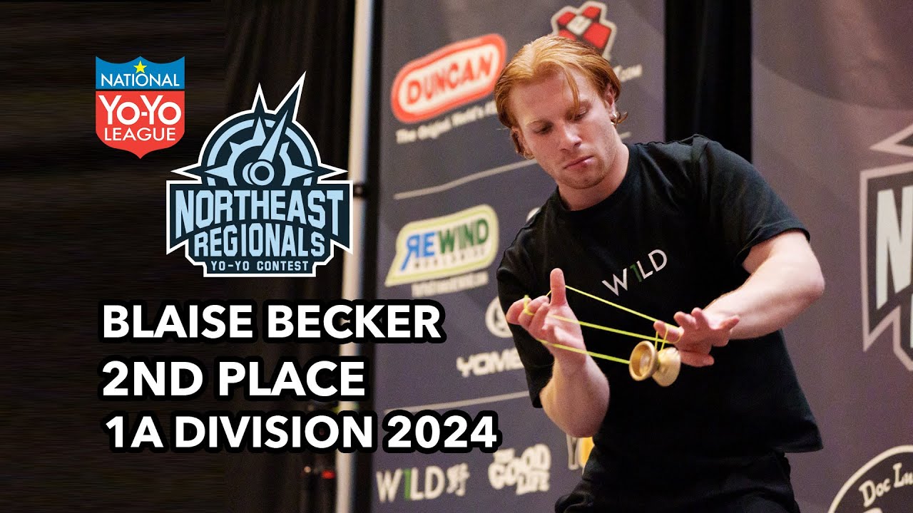 Blaise Becker — 1A Final — 2nd Place — 2024 Northeast Regionals Yo Yo Contest
