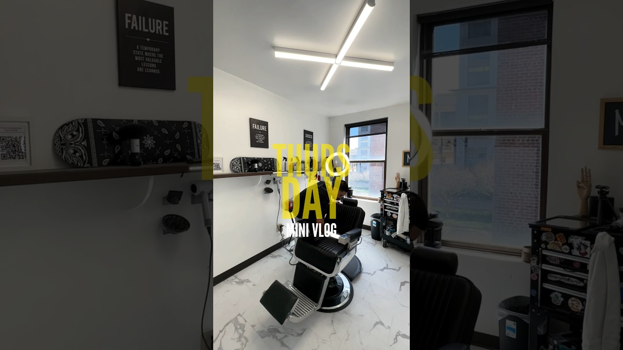 Thursday&rsquo;s in the studio #haircut #vlog #barber