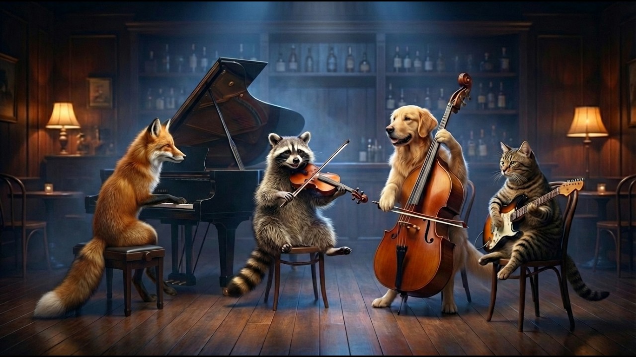 作業・勉強・読書に最適｜Animal Band Chillhop｜Late Night Rehearsal｜Study & Relax