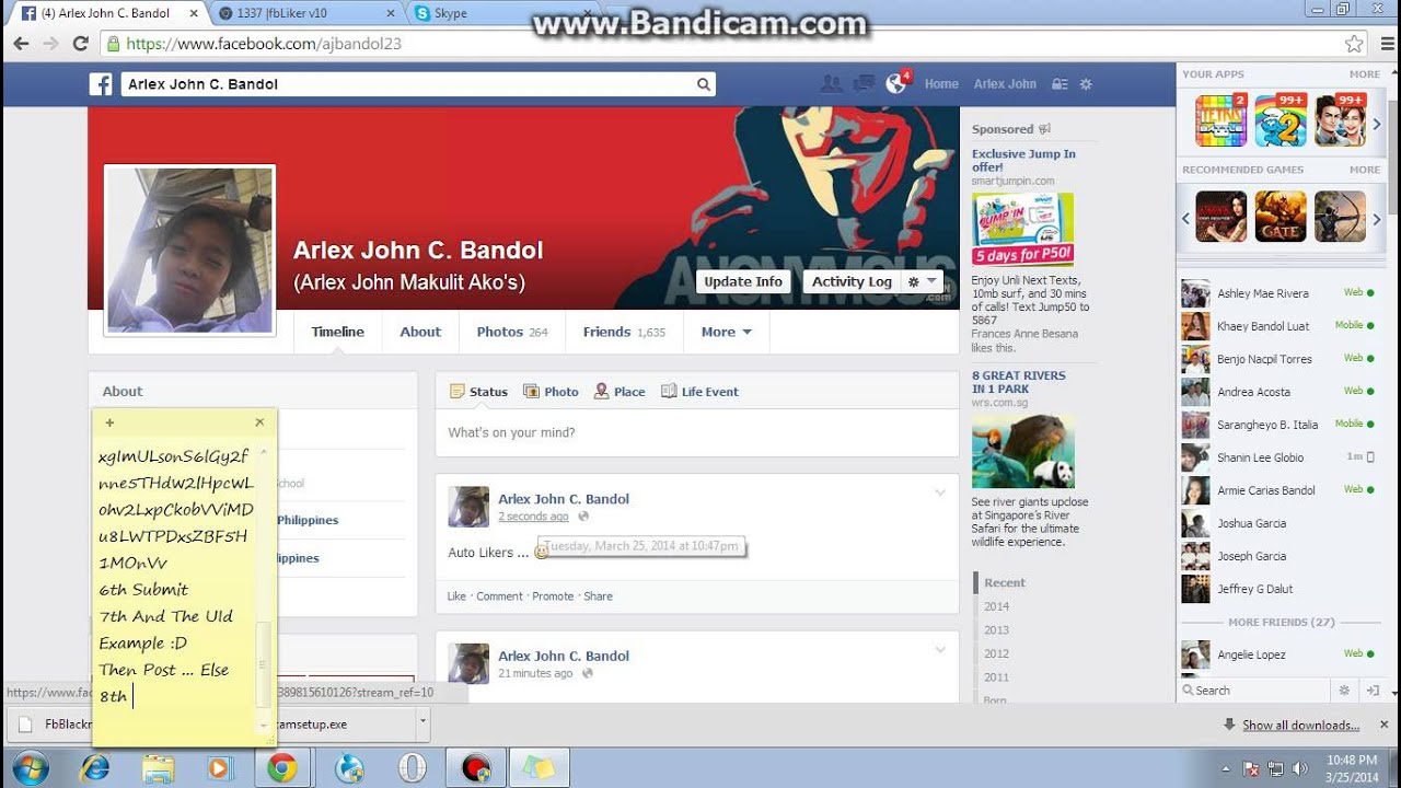 Auto Likers In FaceBook